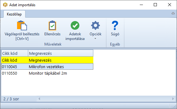 Tömeges Adat Módosítás